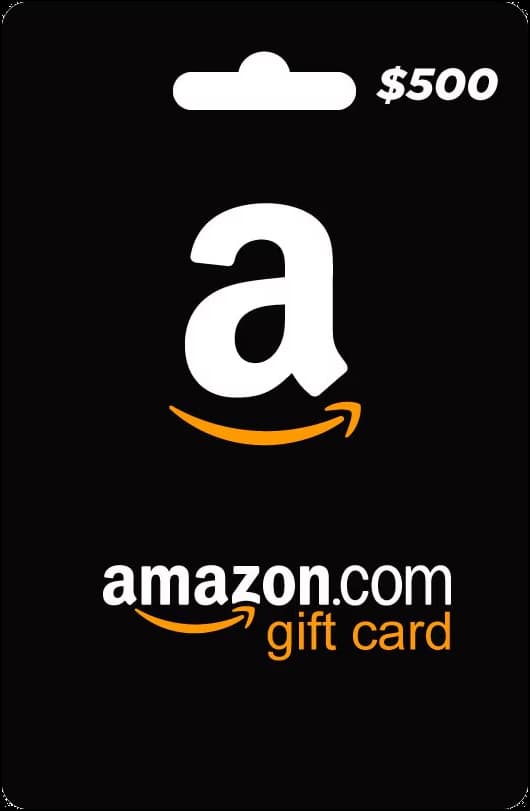 Gift card de Amazon de $500